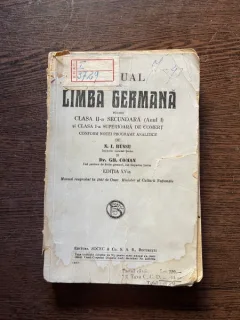 N. I. Russu Manual de limba germana (1924)
