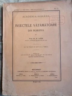 N. Leon - Insectele Vatamatoare din Romania