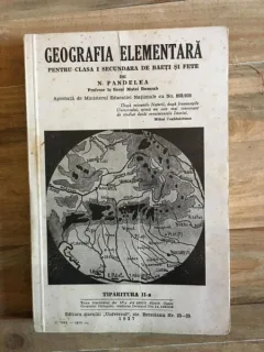 N. Pandelea - Geografia Elementara pentru clasa I secundara