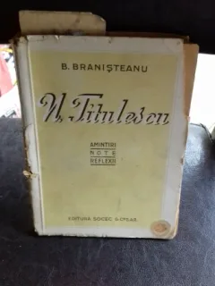 N. TITULESCU - B. BRANISTEANU