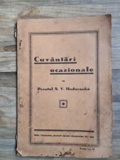 N. V. Hodoroaba - Cuvantari ocazionale