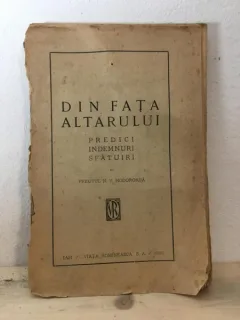 N. V. Hodoroaba - Din Fata Altarului. Predici Indemnuri Sfatuiri