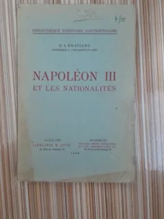 Napoleon III et les nationalites - G.i. Bratianu