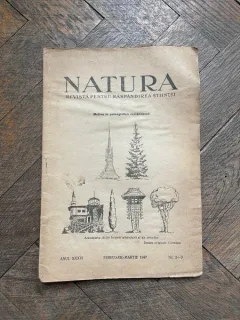 Natura. Revista pentru raspandirea stiintei. Motive in peisagistica romaneasca Anul XXXVI Februarie - Martie 1947 Nr. 2-3