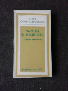 NATURA SI SOCIETATE - GIUSEPPE PRESTIPINO