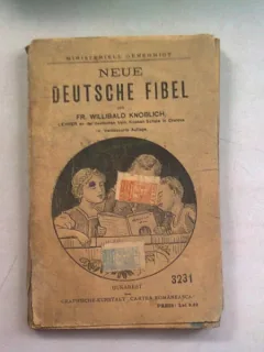 NEUE DEUTSCHE FIBEL - WILLIBALD ABECEDAR LB.GERMANA,perioada interbelica
