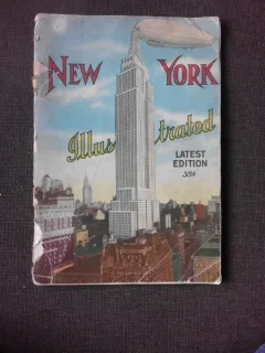 New York illustrated, carte fotografie 1931