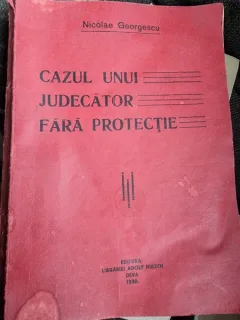 Nicolae Georgescu - Cazul unui judecator fara protectie