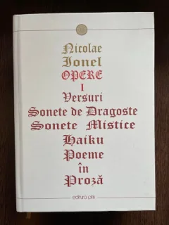NICOLAE IONEL OPERE VERSURI SONETE HAIKU POEME PROZA