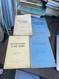 Nicolae Iorga - Carti despre representative in viata omenirii (4 volume, 1924)