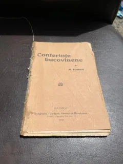 Nicolae Iorga Conferinte bucovinene (1919)