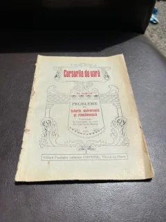 Nicolae Iorga Probleme de istorie universala si romaneasca. Conferinte la Cursurile de vara din Valenii-de-Munte (1929)