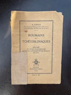 Nicolae Iorga Roumains et Tchecoslovaques (1924)