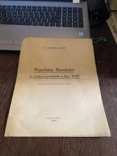 Nicolae M. Popp Populatia Banatului in a doua jumatate a sec. XVIII
