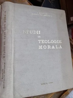 Nicolae Mladin - Studii de Teologie Morala  cu dedicatie