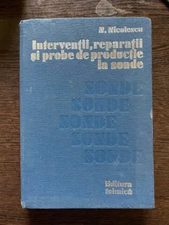 Nicolae Nicolescu Interventii, reparatii si proibe de productie la sonde