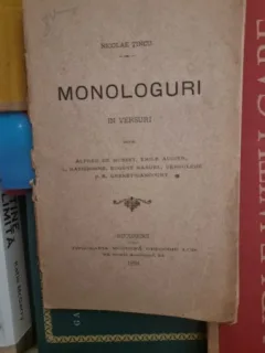 Monologuri in versuri - Nicolae Tincu