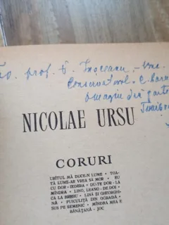Nicolae Ursu - Coruri
