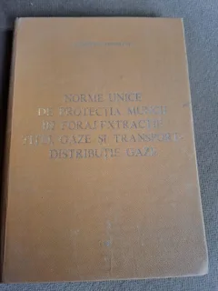 NORME UNICE DE PROTECTIA MUNCII IN FORAJ-EXTRACTIE TITEI, GAZE SI TRANSPORT-DISTRIBUTIE GAZE