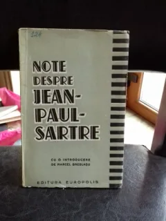 NOTE DESPRE JEAN PAUL SARTRE