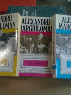 NOTE POLITICE - ALEXANDRU MARGHILOMAN    3 VOLUME
