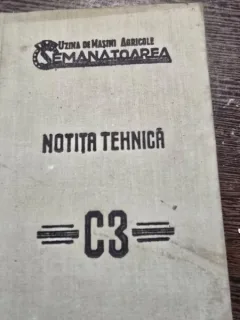 Notita tehnica a combinei de cereale C3