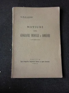 NOTIUNI ASUPRA GEOGRAFIEI MEDICALE A ROMANIEI - CH.H. LAUGIER