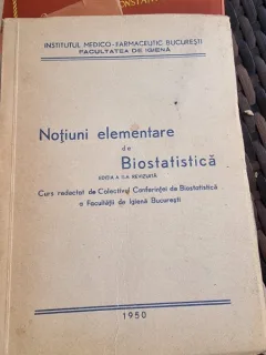 Notiuni elementare de Biostatistica