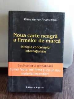 NOUA CARTE NEAGRA A FIRMELOR DE MARCA - KLAUS WERNER