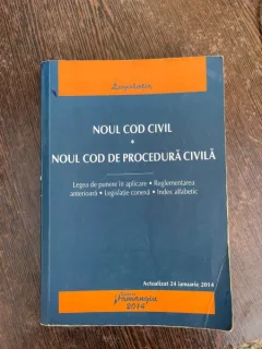Noul Cod de procedura civila si Legea de punere in aplicare, 24 ianuarie 2014