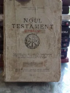 NOUL TESTAMENT SI PSALMII - TRADUSA DE PARINTELE GRIGORE = GALA GALACTION