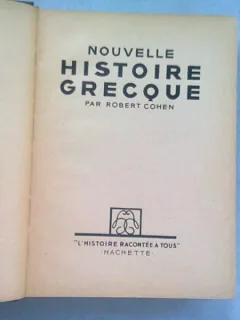 NOUVELLE HISTOIRE GRECQUE - ROBERT COHEN