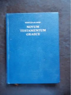 NOVUM TESTAMENTUM GRAECE
