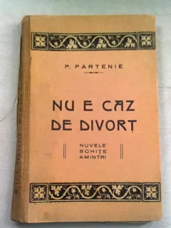 NU E CAZ DE DIVORT - P. PARTENIE