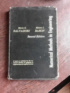 NUMERICAL METHODS IN ENGINEERING - MARIO C. SALVADORI  (TEXT IN LIMBA ENGLEZA)