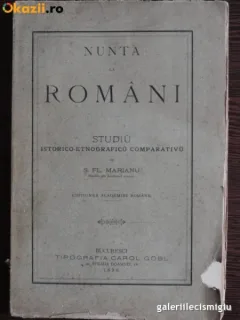 Nunta la RomAni: Studiu istorico-etnografica comparativa (1890)
