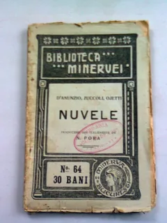 NUVELE - D ANUNZIO, ZUCCOLI, OJETTI