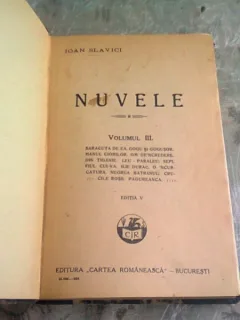 NUVELE - IOAN SLAVICI VOL.III