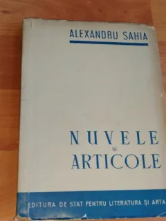 NUVELE SI ARTICOLE - ALEXANDRU SAHIA
