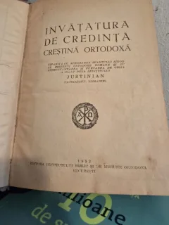 ÎNVĂTATURA DE CREDINTA CRESTINA ORTODOXA -IUSTINIAN-1952