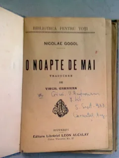 O NOAPTE DE MAI - GOGOL