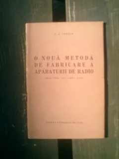 O noua metoda de fabricare a aparaturii radio - E. A. Levitin