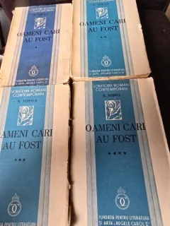Oameni care au fost - Nicolae Iorga 4 Volume