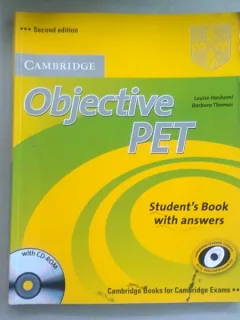 OBJECTIVE PET. STUDENT'S BOOK WITH ANSWERS - LOUISE HASHEMI  (NU CONTINE CD-UL)