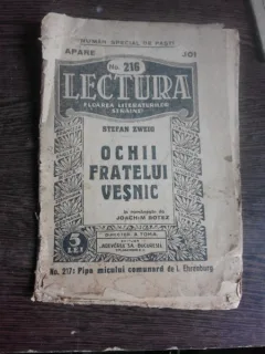 OCHII FRATELUI VESNIC - STEFAN SWEIG