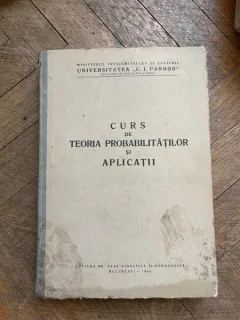 Octav Onicescu Curs de teoria probabilitatilor si aplicatii