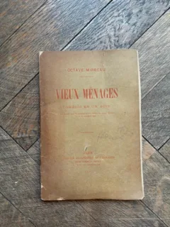 Octave Mirbeau Vieux Menages (1901)