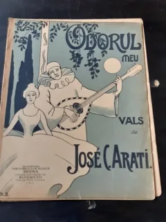 ODORUL MEU, VALS DE JOSE C. ARATI, PARTITURA