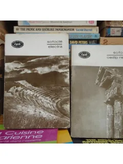 OEDIP REGE , ELECTRA , 2 VOL , SOFOCLE