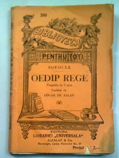 OEDIP REGE - SOFOCLE